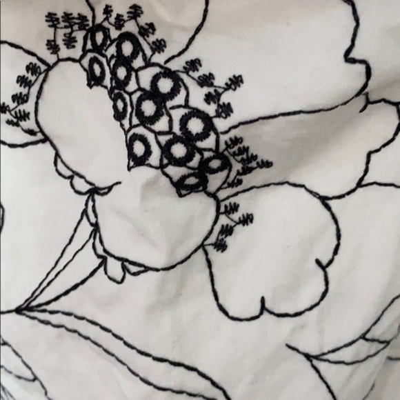 WHBM - Embroidered Strapless Dress - Picture 2 of 14